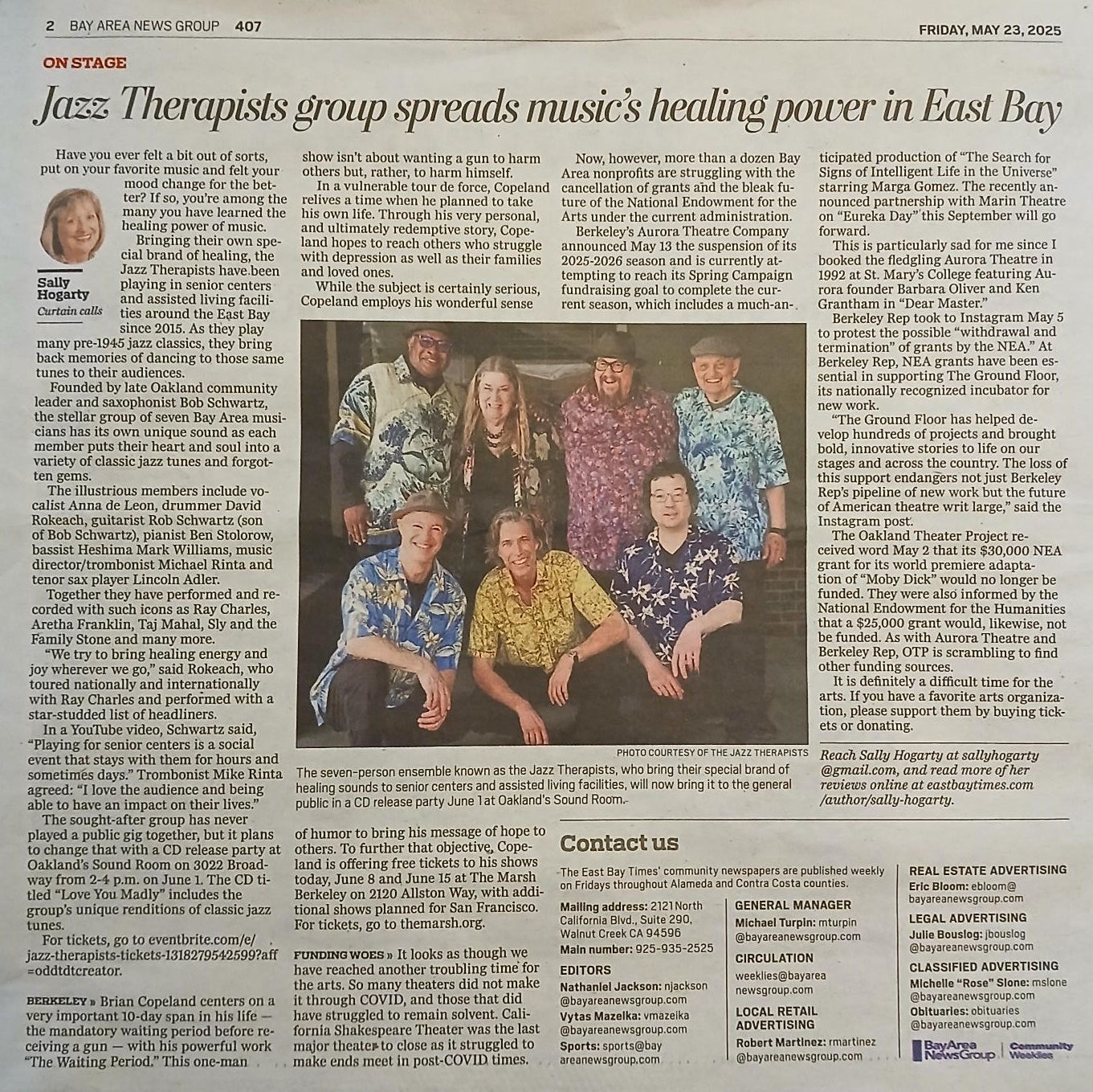 newspaper clipping
